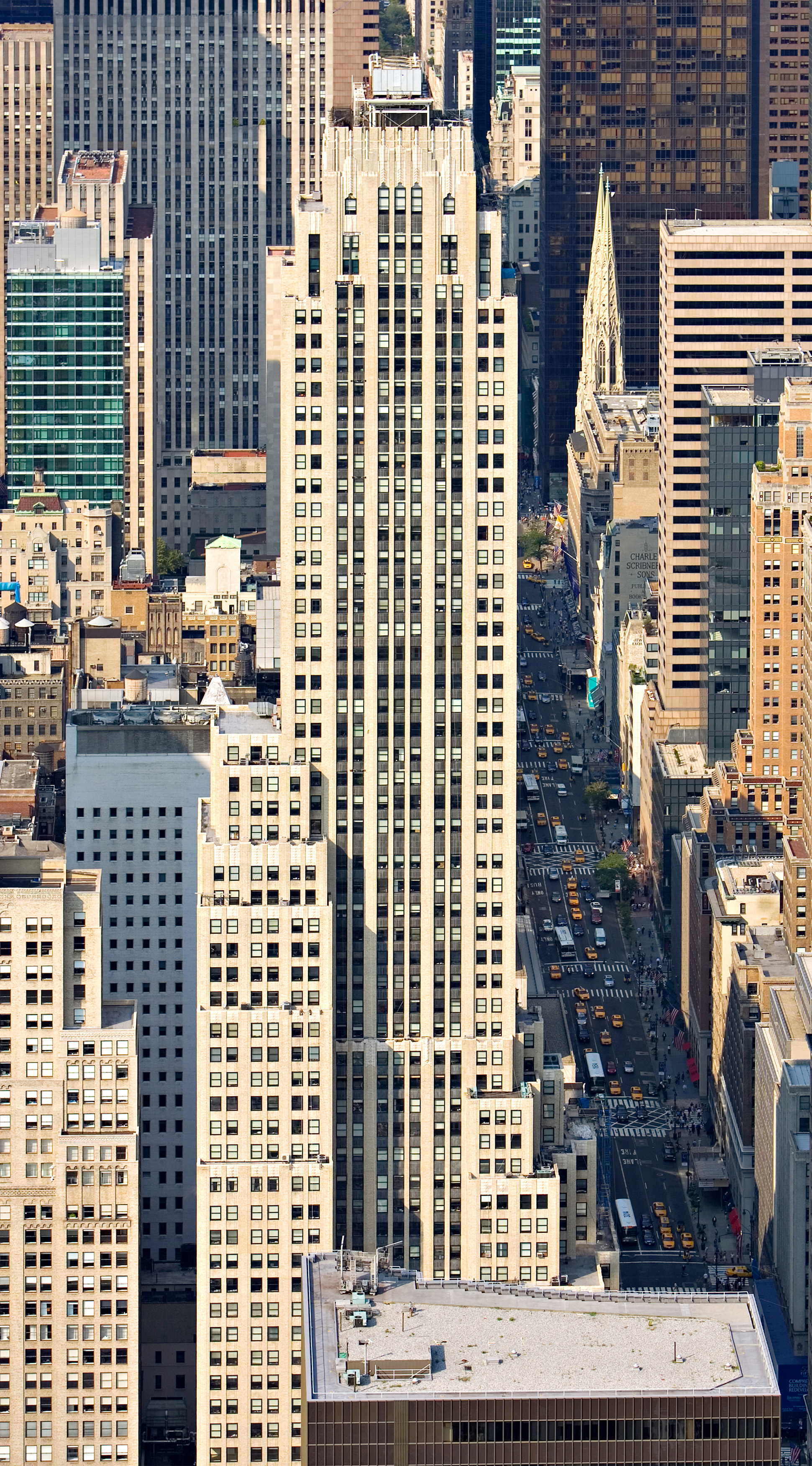 500 Fifth Avenue, New York City - View from Empire State Building. © Mathias Beinling